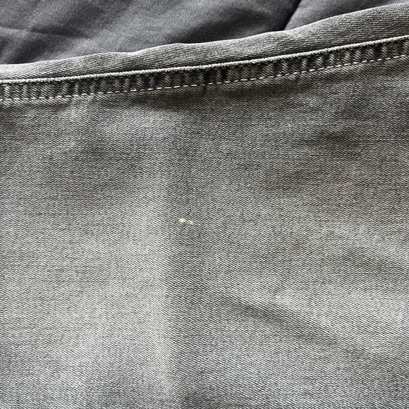 GRAY TOPSHOP STRAIGHT JEANS - Picture 6 of 7